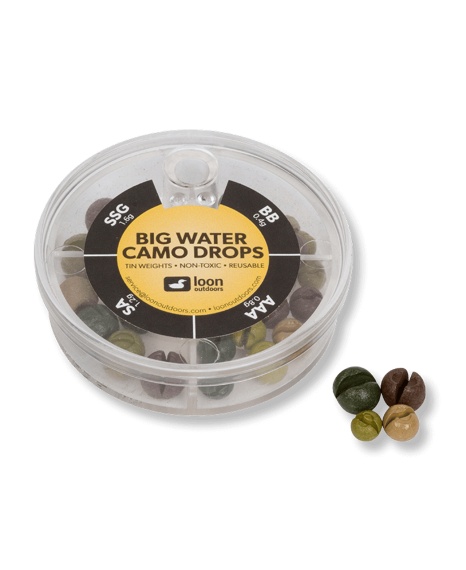 Loon Camo Drop - 4 Division - Camo Big Water in der Gruppe Haken & Zubehör / Sinkers & Gewichte / Bleie & Split Shots bei Sportfiskeprylar.se (F7134)