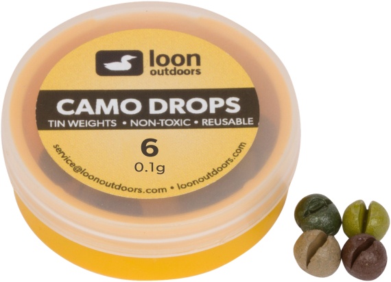 Loon Camo Drop - Refill Tub in der Gruppe Haken & Zubehör / Sinkers & Gewichte / Bleie & Split Shots bei Sportfiskeprylar.se (F7163r)