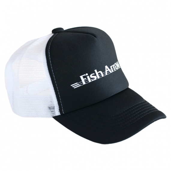 Fish Arrow Mesh Cap Black in der Gruppe Kleidung & Schuhe / Kappen & Kopfbedeckungen / Caps / Trucker-Kappen bei Sportfiskeprylar.se (FA-4562178067804)