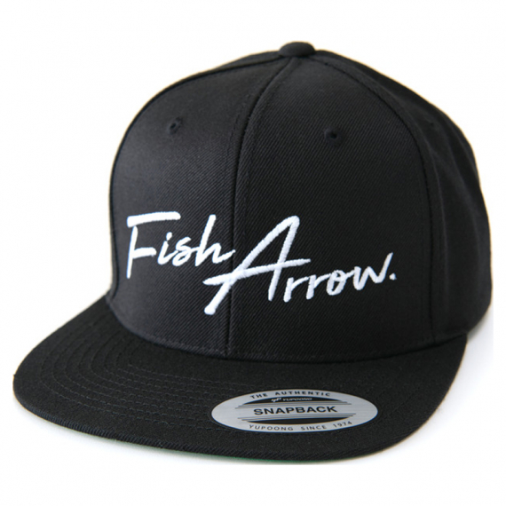 Fish Arrow FA Flat Cap Black in der Gruppe Kleidung & Schuhe / Kappen & Kopfbedeckungen / Caps / Snapback-Kappen bei Sportfiskeprylar.se (FA-4573251345405)