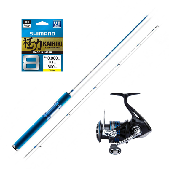 Favorite Arena Vivid BL562UL 1,5-5g & Shimano Nexave Combo in der Gruppe Angelsets / Spinning Sets / Edelfisch Spinning Combo bei Sportfiskeprylar.se (FAVORITNEXAVEULSET)