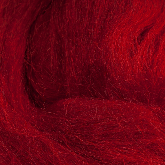 Senyo\'s Laser Hair, Red in der Gruppe Haken & Zubehör / Fliegenbinden / Fliegenbindematerial / Sonstige Synthetische Materialien bei Sportfiskeprylar.se (FC0751-37)