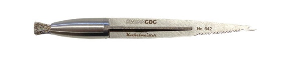 Swiss CDC Multi Brush in der Gruppe Haken & Zubehör / Fliegenbinden / Werkzeuge Fliegenbinden / Kämme & Bürsten bei Sportfiskeprylar.se (FC4096-02)