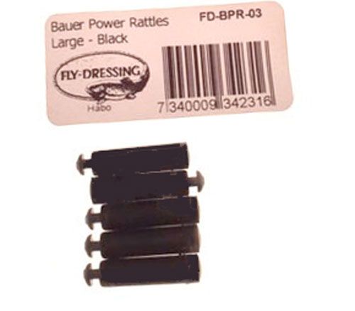 Bauer Power Rattles Large Black, 5-pack in der Gruppe Haken & Zubehör / Rasseln bei Sportfiskeprylar.se (FD-BPR-03)
