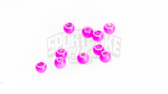 Brass beads 2.8mm - Fluo Pink in der Gruppe Haken & Zubehör / Fliegenbinden / Fliegenbindematerial / Gewichtung bei Sportfiskeprylar.se (FD-C1200)