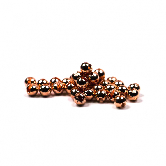 Fly Dressing Slotted Tungsten Beads 3mm, Copper in der Gruppe Haken & Zubehör / Fliegenbinden / Fliegenbindematerial / Shanks & Perlen bei Sportfiskeprylar.se (FD-C2302)