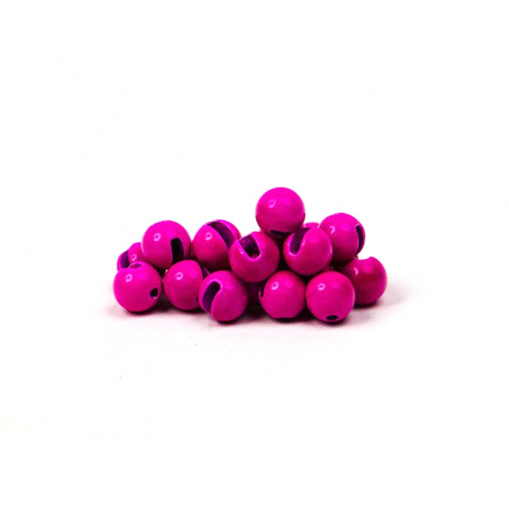 Fly Dressing Slotted Tungsten Beads 3mm, Fluo Pink in der Gruppe Haken & Zubehör / Fliegenbinden / Fliegenbindematerial / Shanks & Perlen bei Sportfiskeprylar.se (FD-C2304)