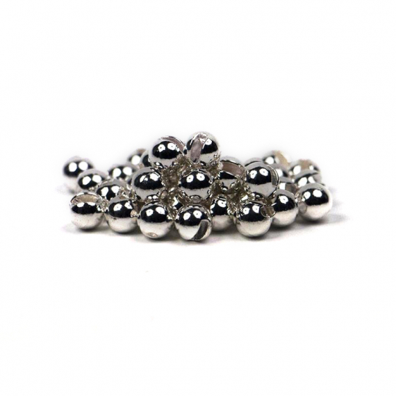 Fly Dressing Slotted Tungsten Beads 3mm, Silver in der Gruppe Haken & Zubehör / Fliegenbinden / Fliegenbindematerial / Shanks & Perlen bei Sportfiskeprylar.se (FD-C2307)