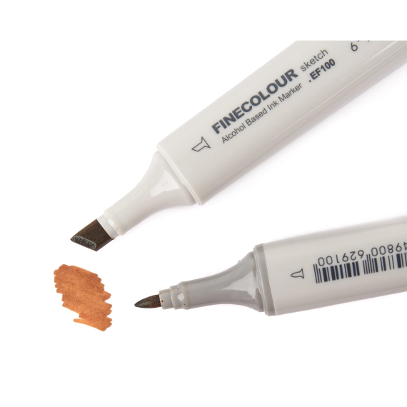 Color Markers, Brown in der Gruppe Werkzeuge & Zubehör / Sonstiges Werkzeuge / Markers bei Sportfiskeprylar.se (FD-CM166)