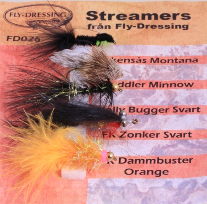 Streamers in der Gruppe Köder / Fliegen / Streamers bei Sportfiskeprylar.se (FD026)