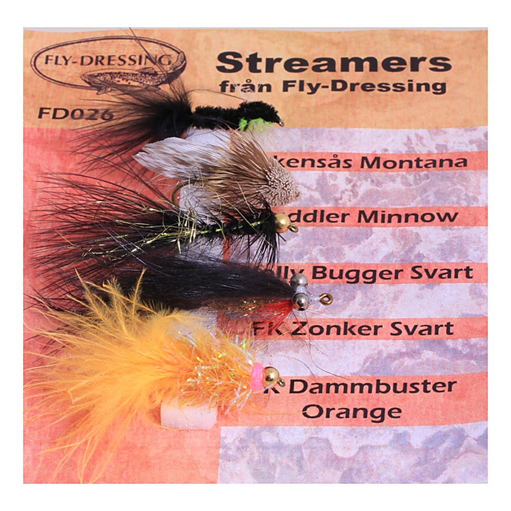 Streamers in der Gruppe Köder / Fliegen / Streamers bei Sportfiskeprylar.se (FD026)