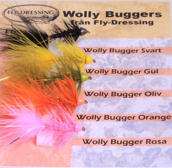 Wolly Bugger in der Gruppe Köder / Fliegen / Streamers bei Sportfiskeprylar.se (FD030)