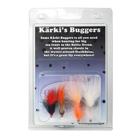Fly Assortment Kärki´s Buggers in der Gruppe Köder / Fliegen / Fliegenpaket bei Sportfiskeprylar.se (FD036)