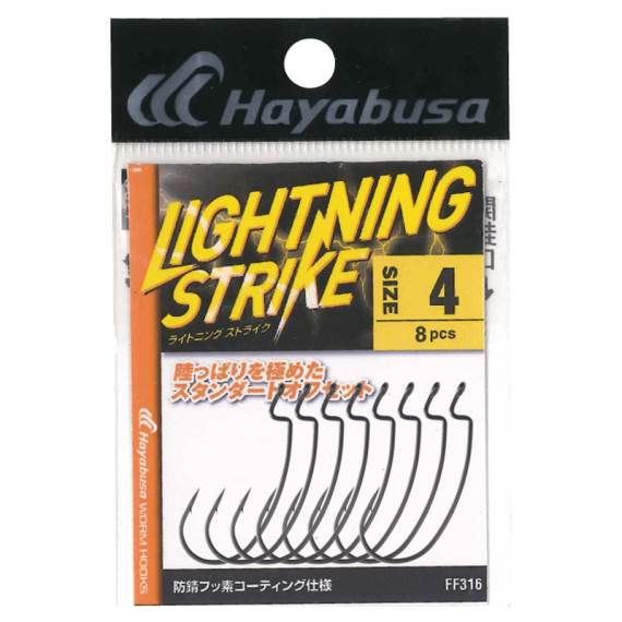 Hayabusa Lightning Strike in der Gruppe Haken & Zubehör / Haken / Offset Haken bei Sportfiskeprylar.se (FF316-1r)