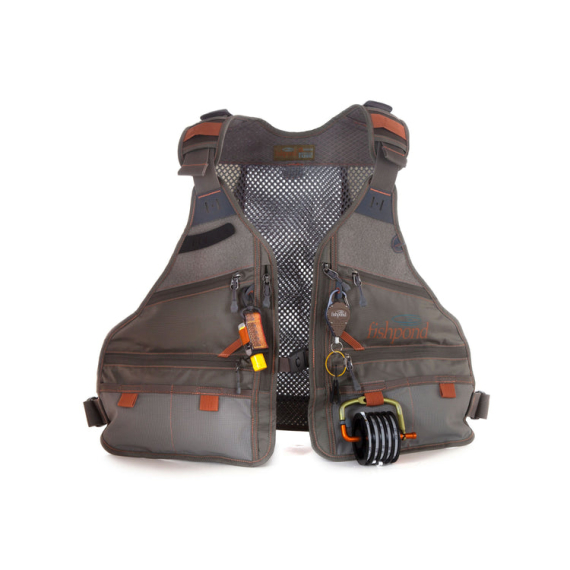 Fishpond Flint Hills Vest - Gravel in der Gruppe Kleidung & Schuhe / Kleidung / Westen / Fliegenfischen Westen bei Sportfiskeprylar.se (FHV-G)