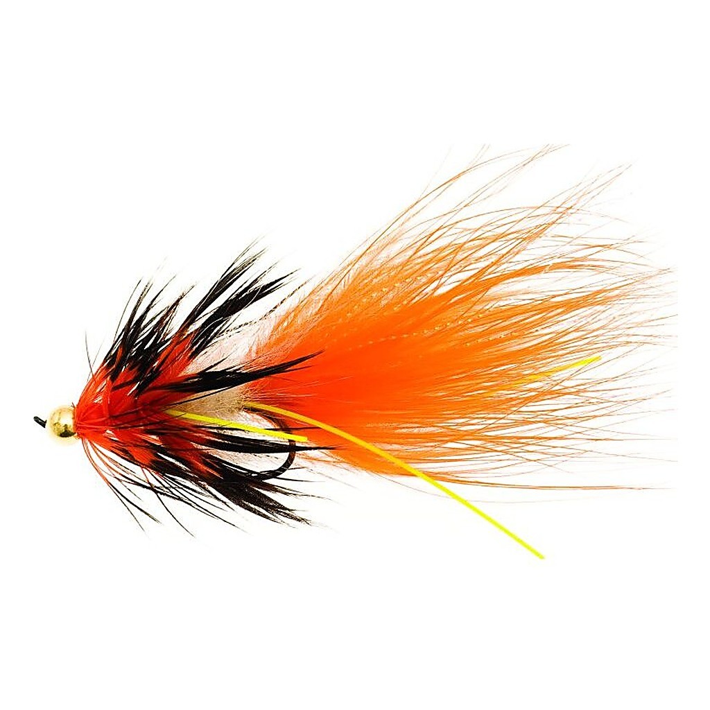 Mega Nobbler Orange/Black TMC 7989 #2 in der Gruppe Köder / Fliegen / Streamers bei Sportfiskeprylar.se (FL00112)