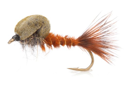 Rocken Kläckare Brown Daiichi 2220 #10 in der Gruppe Köder / Fliegen / Trockenfliegen bei Sportfiskeprylar.se (FL02015)