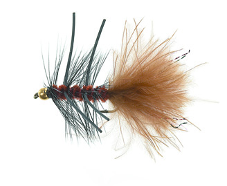 B.H. Rubber Leg Wooly Brown Daiichi 1720 #8 in der Gruppe Köder / Fliegen / Streamers bei Sportfiskeprylar.se (FL20002)