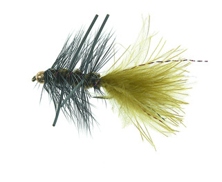 B.H. Rubber Leg Wooly Olive Daiichi 1720 #8 in der Gruppe Köder / Fliegen / Streamers bei Sportfiskeprylar.se (FL20003)