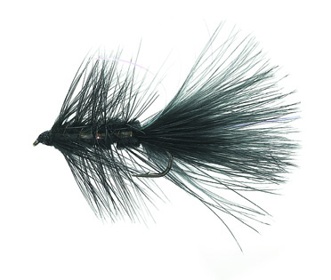 Flash a\' Bugger Black Daiichi 2220 #8 in der Gruppe Köder / Fliegen / Streamers bei Sportfiskeprylar.se (FL20013)