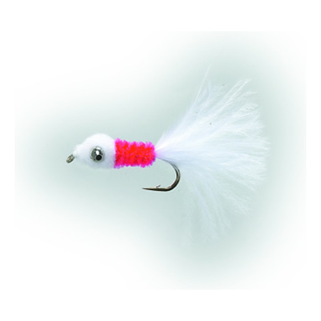 Poppy Nobbler White/Red Daiichi 1710 #8 in der Gruppe Köder / Fliegen / Streamers bei Sportfiskeprylar.se (FL22004)