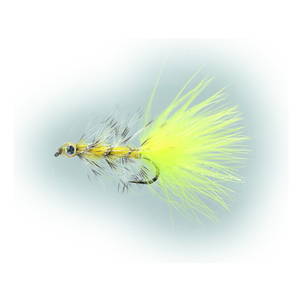 Swim Bugger Fluo Yellow Daiichi 1720 #8 in der Gruppe Köder / Fliegen / Streamers bei Sportfiskeprylar.se (FL22024)