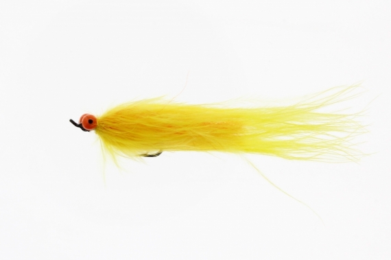 Marabou Bugger Orange/Yellow in der Gruppe Köder / Fliegen / Streamers bei Sportfiskeprylar.se (FL22034)