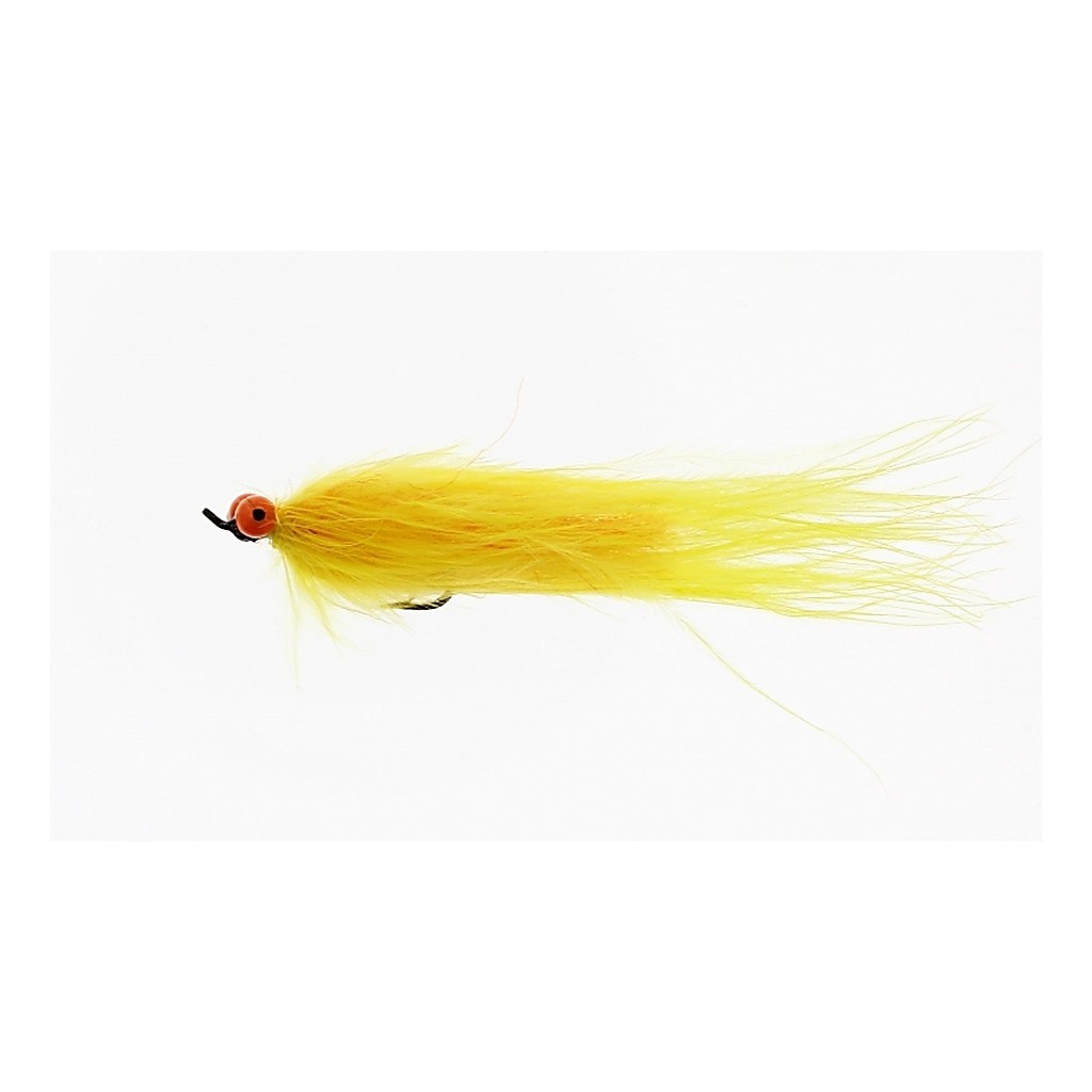 Marabou Bugger Orange/Yellow in der Gruppe Köder / Fliegen / Streamers bei Sportfiskeprylar.se (FL22034)