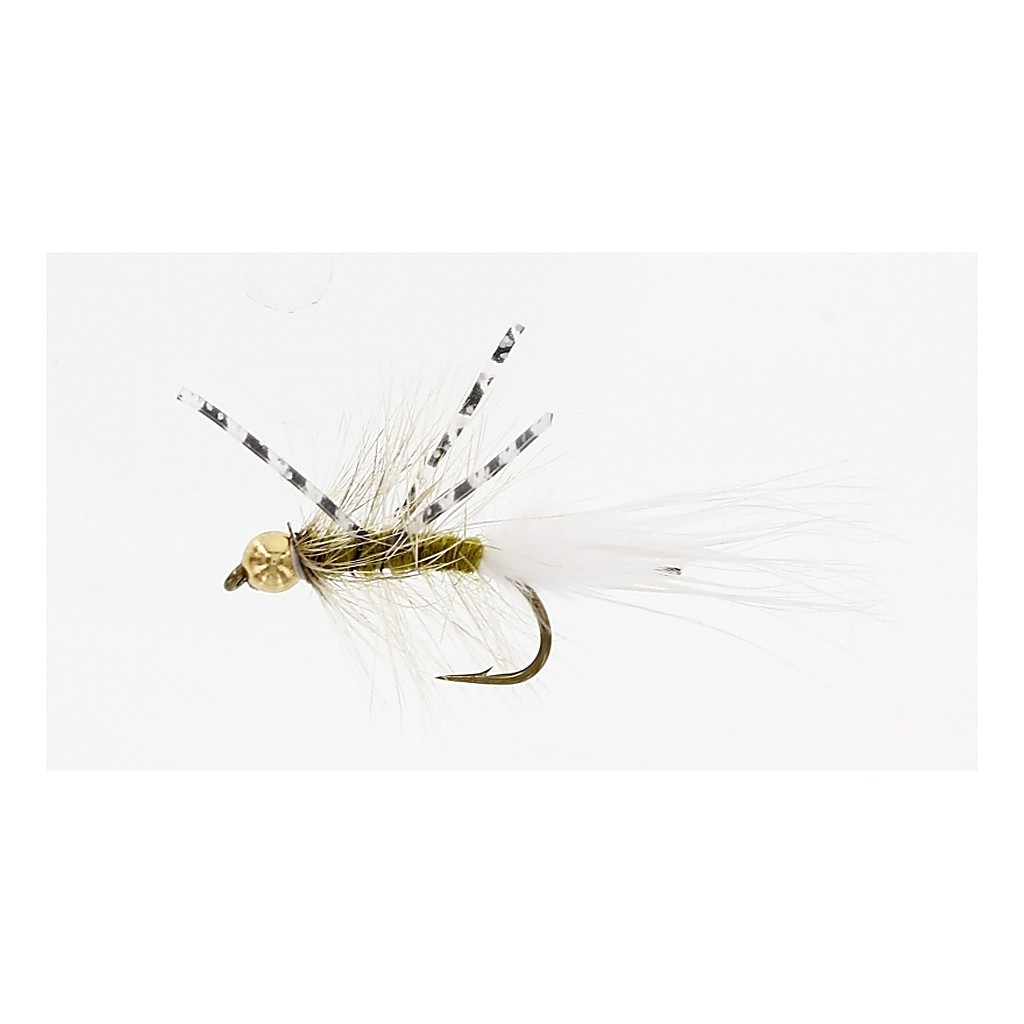 X-Fly Goldhead Olive Kamasan B170 #6 in der Gruppe Köder / Fliegen / Streamers bei Sportfiskeprylar.se (FL22050)
