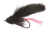 Muddler Minnow Black Daiichi 2421 #10 in der Gruppe Köder / Fliegen / Trockenfliegen bei Sportfiskeprylar.se (FL54013)