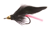 Muddler Minnow cone Black Daiichi 2421 #10 in der Gruppe Köder / Fliegen / Trockenfliegen bei Sportfiskeprylar.se (FL54017)