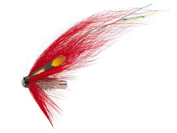 Red Mirror Red/Silver US Tube in der Gruppe Angelmethoden / Fliegenfischen / Fliegen / Tubenfliege bei Sportfiskeprylar.se (FL74324r)