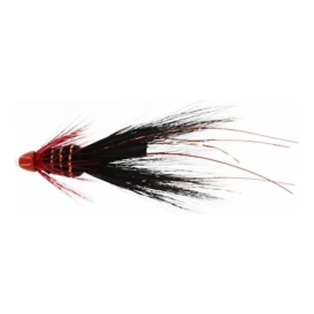 Franc N Snelda Black/Red Tube 13mm in der Gruppe Köder / Fliegen / Tubenfliege bei Sportfiskeprylar.se (FL97105)