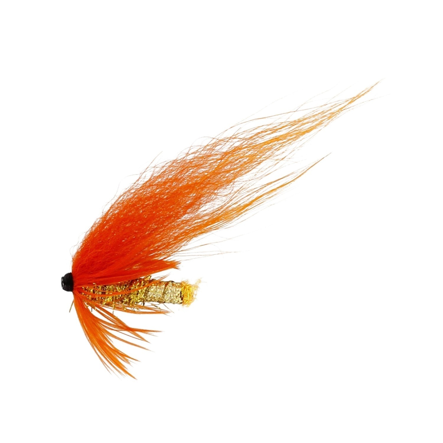 Flom Mirror Orange Plastic Tube25mm in der Gruppe Köder / Fliegen / Tubenfliege bei Sportfiskeprylar.se (FL97257)