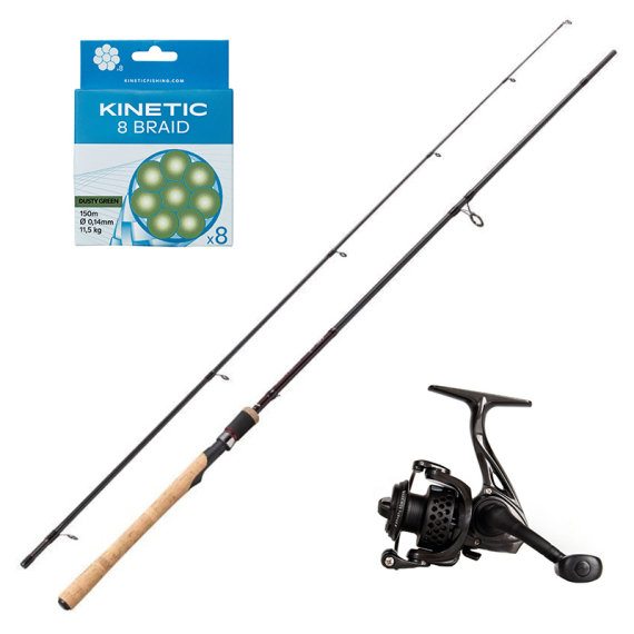 Fladen Vantage Carbon 210cm, 3-15g Combo in der Gruppe Angelsets / Spinning Sets / Edelfisch Spinning Combo bei Sportfiskeprylar.se (FLADENVANTAGECOMBO)