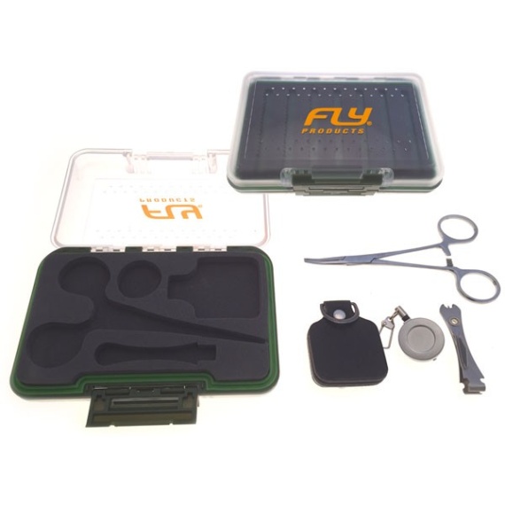 FLY Travel Tool Kit in der Gruppe Haken & Zubehör / Fliegenbinden / Werkzeuge Fliegenbinden / Werkzeugsets Fliegenbinden bei Sportfiskeprylar.se (FLY_TOOLKIT)