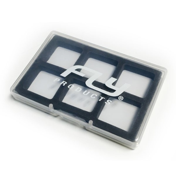 FLY Slim Fly Box/krokask 6 fack in der Gruppe Verwahrung / Boxen & Dosen / Fliegenboxen bei Sportfiskeprylar.se (FLY_WB6comp)