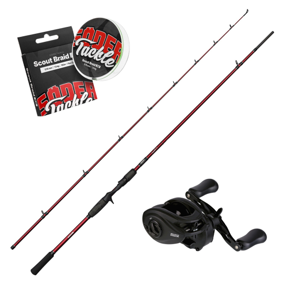 ABU Garcia Fränstam Signature Pike Combo 8\' -150g in der Gruppe Angelsets / Baitcast Sets / Baitcast Set Hecht bei Sportfiskeprylar.se (FRNSTMPKST)