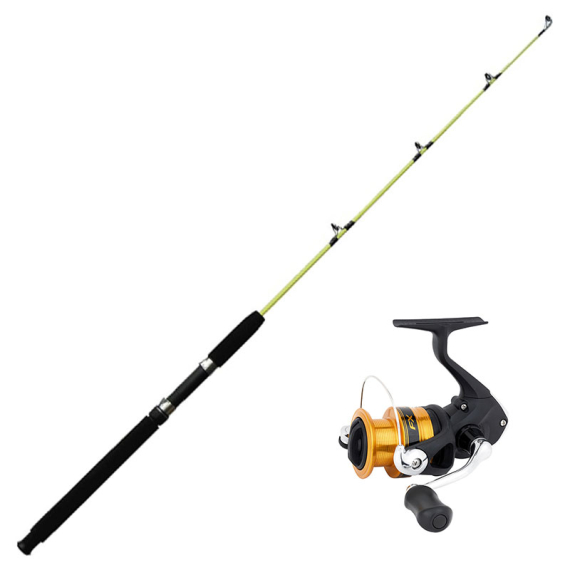 Shimano FX FC 4000/Wiggler Ismetespö Soft 118,5 cm Combo in der Gruppe Angelmethoden bei Sportfiskeprylar.se (FX4000FCICE-SET)