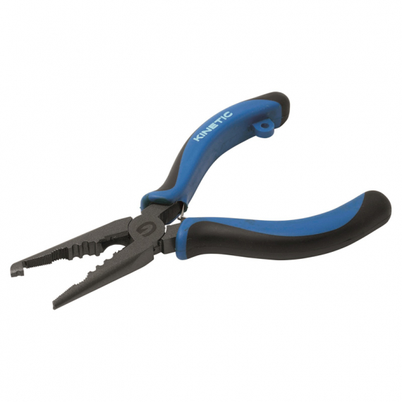 Kinetic CS Heavy Duty Splitring Plier 6,5\'\' Curved Nose Blue/Black in der Gruppe Werkzeuge & Zubehör / Zangen & Scheren / Sprengring Zangen bei Sportfiskeprylar.se (G178-202-068)