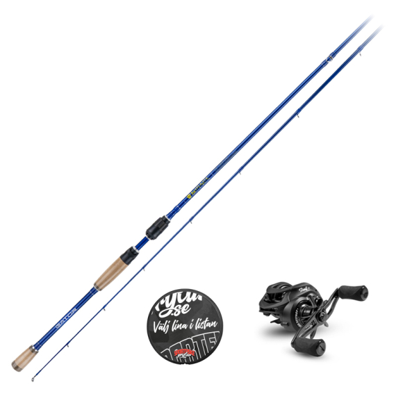 Gator Mirage Baitcaster Perch Set in der Gruppe Angelsets / Baitcast Sets / Baitcast Sets Barsch bei Sportfiskeprylar.se (GATORSBCSET)