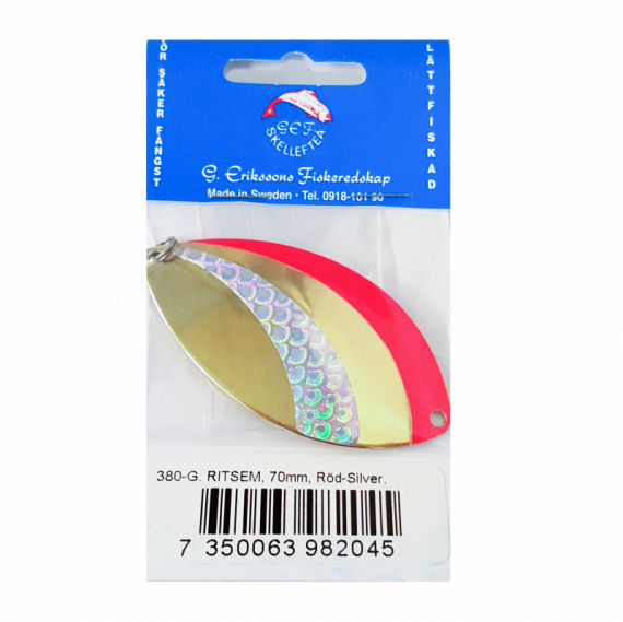 G. Eriksson Ritsem 16gr 70mm in der Gruppe Köder / Eisfischen Köder / Saibling Blinker bei Sportfiskeprylar.se (GE19r)