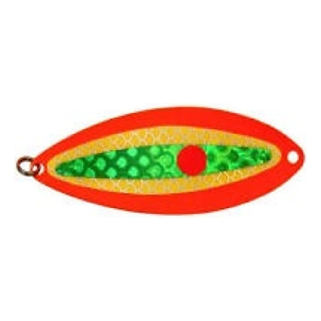 Lill-Skruven 58mm Fluo Yellow/Green in der Gruppe Köder / Eisfischen Köder / Saibling Blinker bei Sportfiskeprylar.se (GE85)