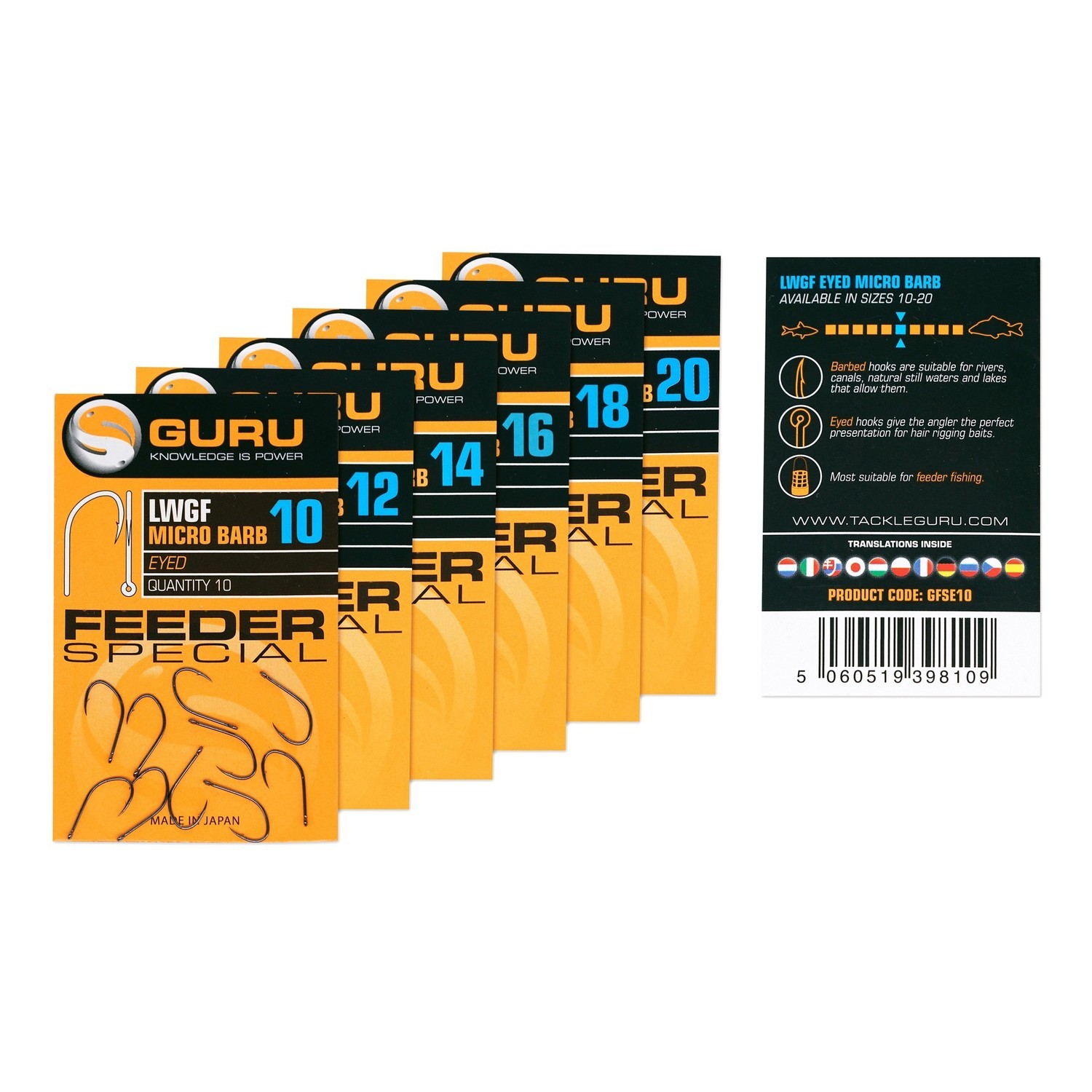 Guru Tackle LWG Feeder Special Hook in der Gruppe Haken & Zubehör / Haken / Zielfisch Haken bei Sportfiskeprylar.se (GFSE10r)