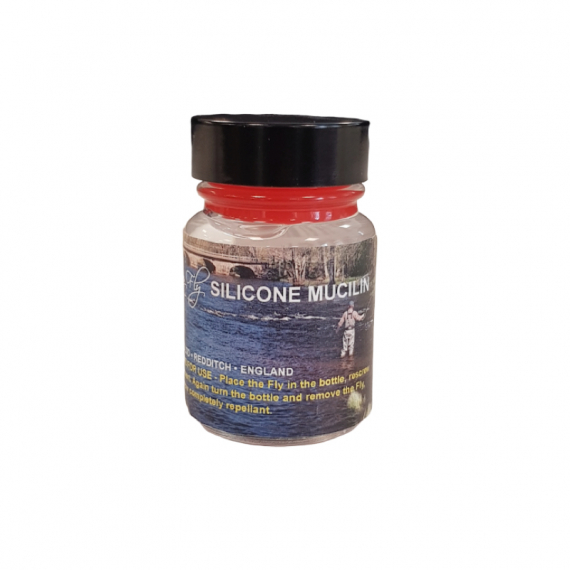 Trockenfliegenmittel Timglas in der Gruppe Haken & Zubehör / Fliegenbinden / Chemikalien / Schwimmpräparate bei Sportfiskeprylar.se (GL-A5)