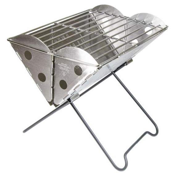 UCO Mini Foldable Grill Flatpack Grill & Firepit 23x17cm in der Gruppe Outdoor / Campingküchen & Utensilien / Grillen / Faltbare Grills bei Sportfiskeprylar.se (GR-MFPG)