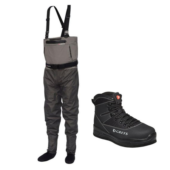 Greys Tital Wading Combo Felt in der Gruppe Kleidung & Schuhe / Wathosen & Watschuhe / Watangel Sets bei Sportfiskeprylar.se (GREAYSTITALWADINGSET)