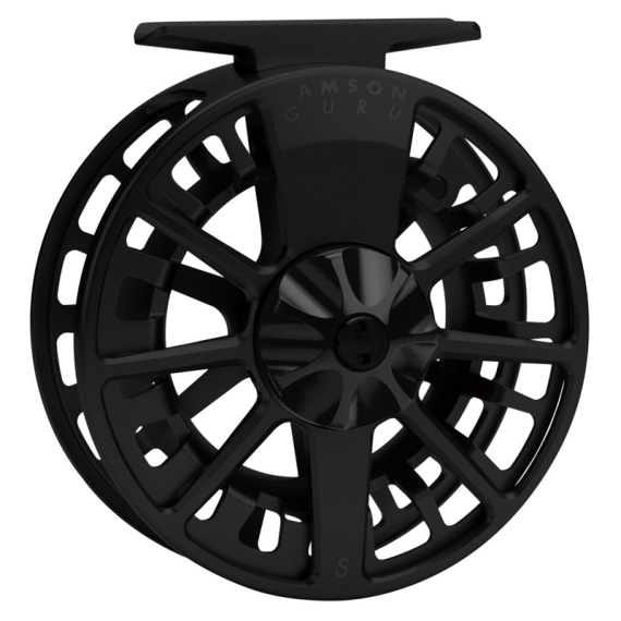 Lamson Guru S Fly Reel Blackout in der Gruppe Angelrollen / Fliegenrollen & Zusätzliche Spule / Fliegenrollen bei Sportfiskeprylar.se (GS-3plusREEL-BLKOUTr)