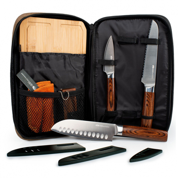 GSI Rakau Knife Set in der Gruppe Werkzeuge & Zubehör / Messer & Äxte / Messer / Küchenmesser bei Sportfiskeprylar.se (GSI90106)