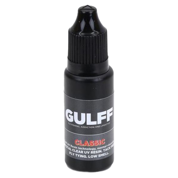 Gulff Classic 15ml Clear in der Gruppe Werkzeuge & Zubehör / Sekundenkleber & Epoxy / UV-Kleber bei Sportfiskeprylar.se (GU15C)